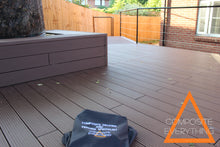 Composite Grooved Light Grey Decking